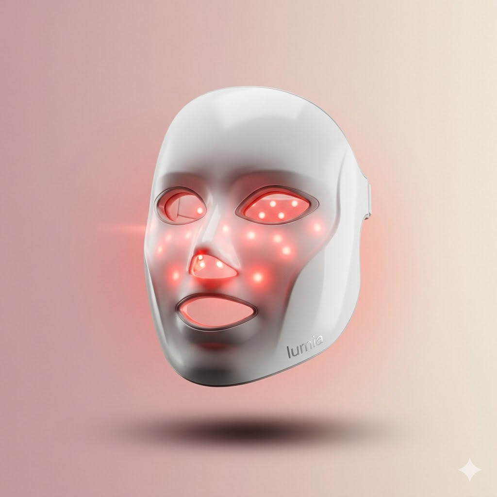 Masque LED visage luminothérapie Boutique Éclat Paris