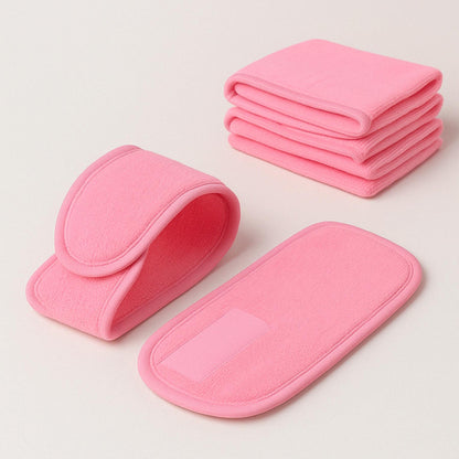 Bandeau réglable beauté accessoire cheveux routine cosmétique