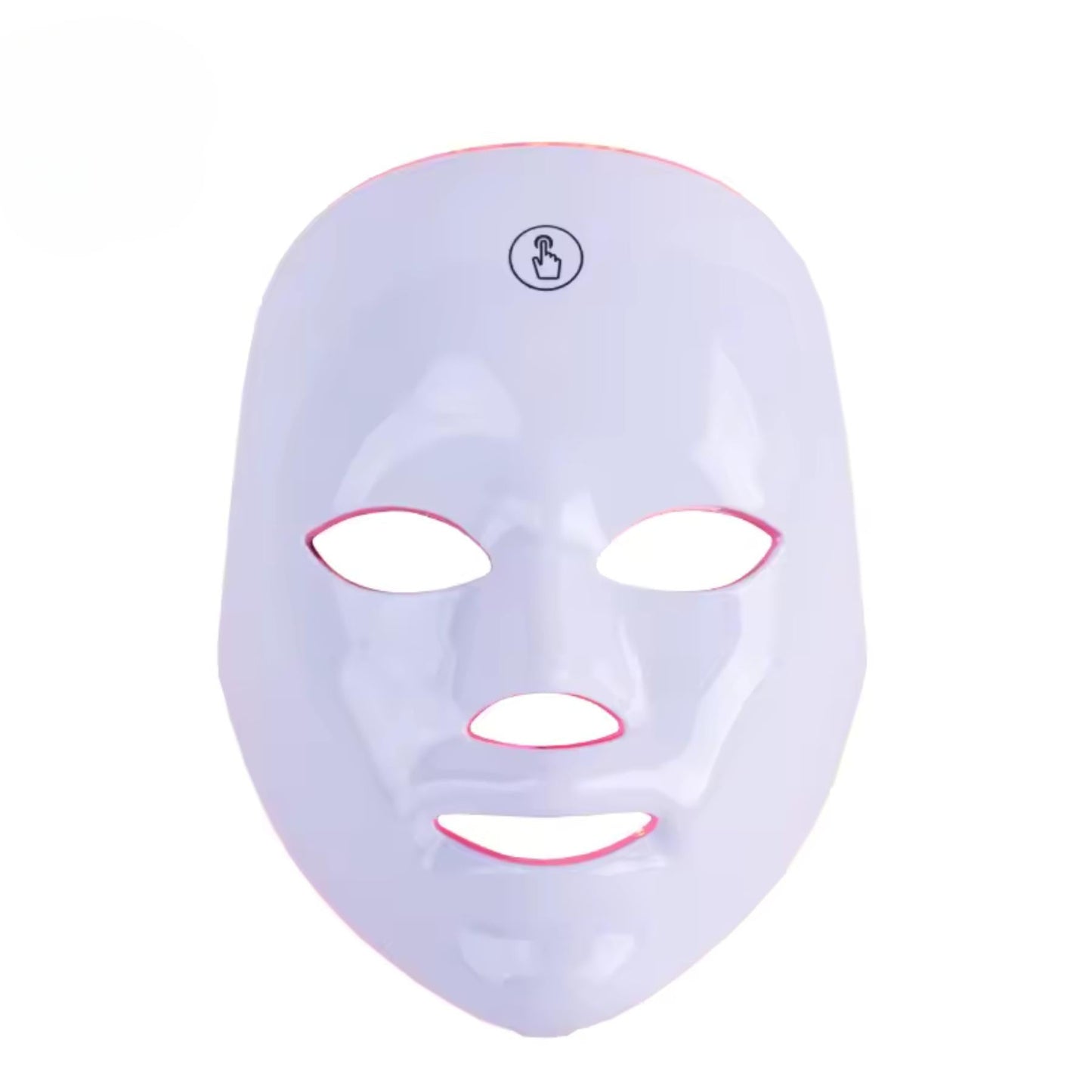 Masque LED visage porté thérapie lumière avancée rajeunissement