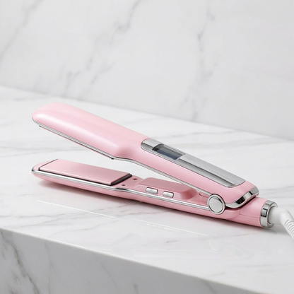 Lisseur céramique professionnel - mise en scène luxe