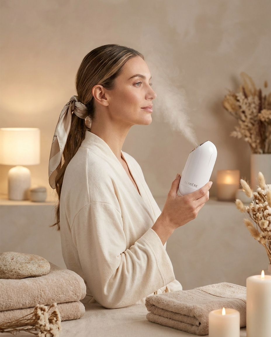 Diffuseur vapeur facial lifestyle